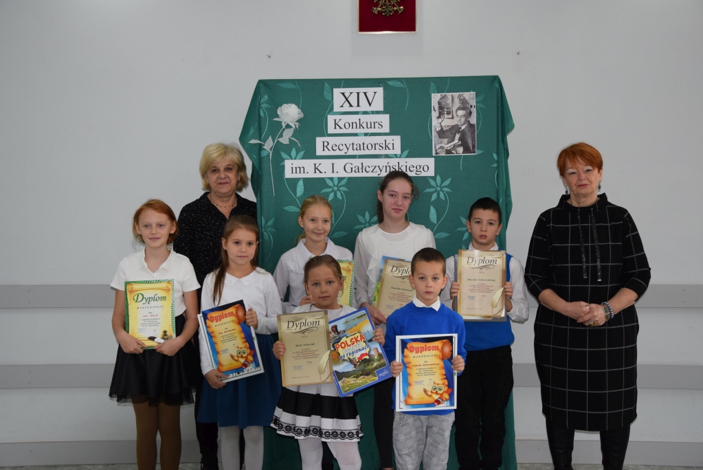 Eliminacje gminne XIV Konkursu Recytatorskiego im. K . I . Gałczyńskiego 